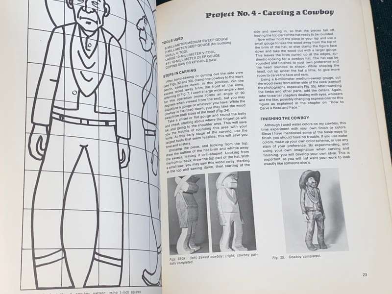 CARVING FIGURE CARICATURES IN THE OZARK STYLE BY HAROLD L. ENLOW