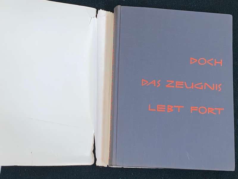 DOCH DAS ZEUGNIS LEBT FORT DER JUDISCHE BEITRAG ZU UNSEREM LEBEN