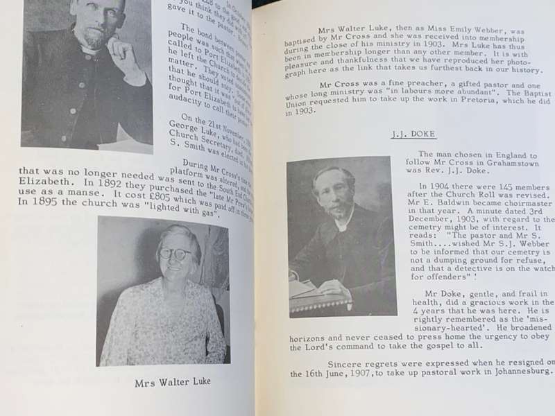 ONE AND A HALF CENTURIES OF GRAHAMSTOWN BAPTIST WITNESS 1820-1970
