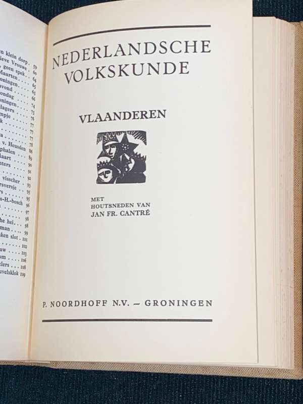 NEDERLANDSCHE VOLKSKUNDE 2 VOLUMES 1930`S