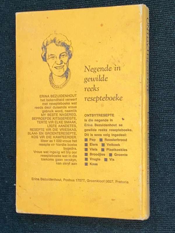 ONTBYTRESEPTE DEUR ERINA BEZUIDENHOUT