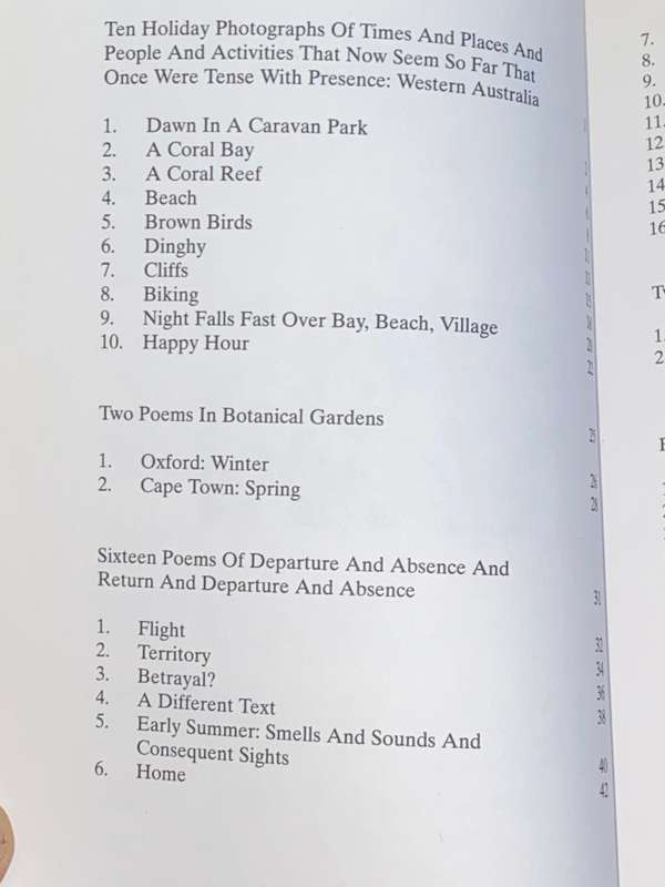 FERRY TO ROBBEN ISLAND POEMS BY ALAN JAMES