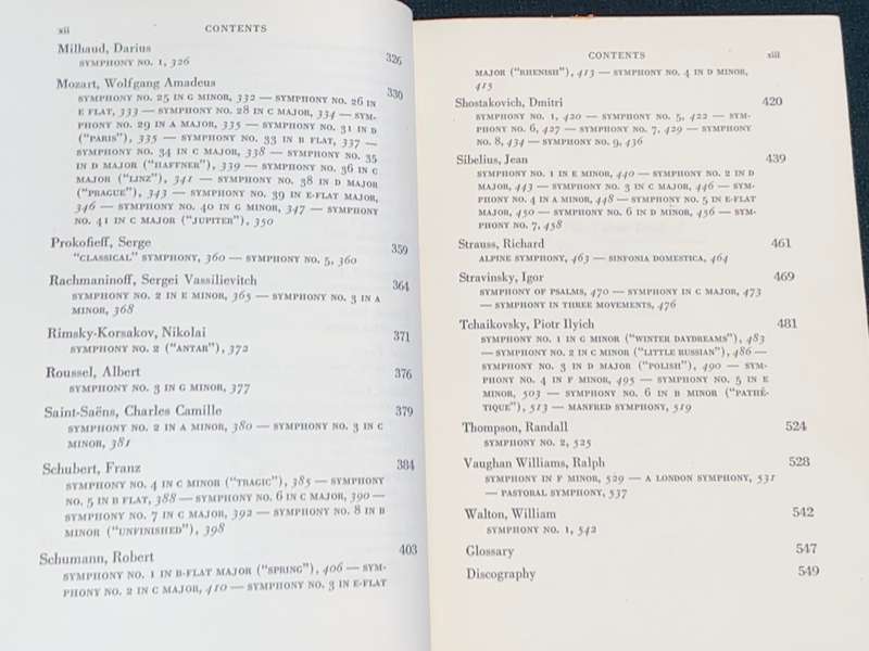 THE VICTOR BOOK OF SYMPHONIES BY CHARLES O`CONNELL