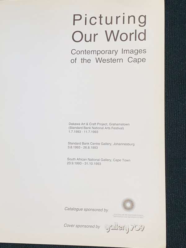 PICTURING OUR WORLD SOUTH AFRICAN NATIONAL GALLERY 1993 BOOKLET