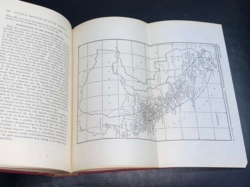 MINERAL DEPOSITS OF SOUTH AMERICA BY BENJAMIN L. MILLER AND JOSEPH T. SINGEWALD 1919