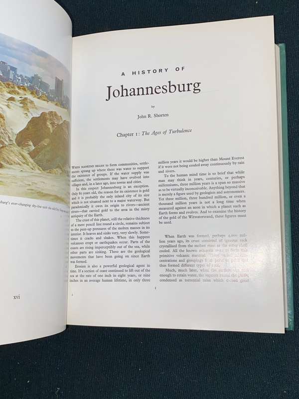 THE JOHANNESBURG SAGA BY JOHN R. SHORTEN SIGNED