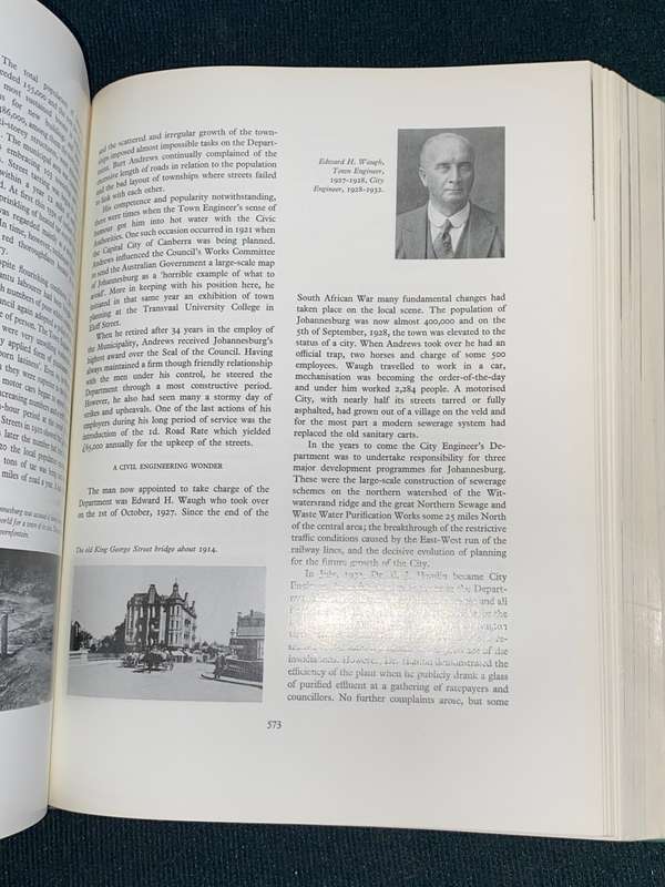 THE JOHANNESBURG SAGA BY JOHN R. SHORTEN SIGNED
