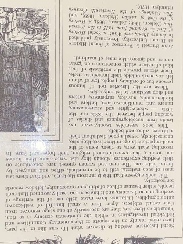 USEFULL TOIL AUTOBIOGRAPHIES OF WORKING PEOPLE FROM THE 1820`S TO THE 1920`S EDITED BY JOHN BURNETT