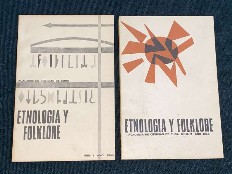 ETNOLOGIA Y FOLKLORE ACADEMIA DE CIENCIAS DE CUBA NUM. 1 , 2 1966