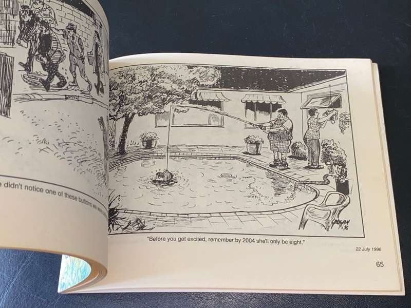 GROGAN CARTOONS FROM THE CAPE TIMES 1996 SIGNED