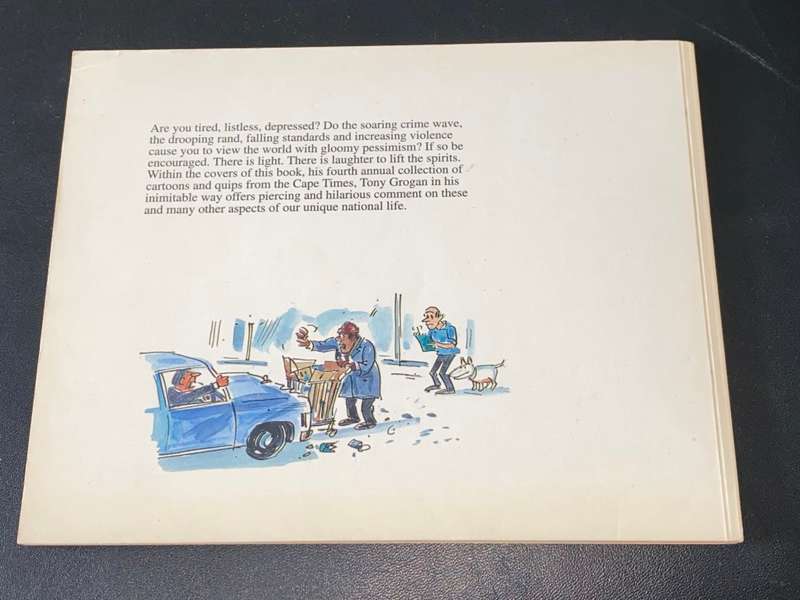 GROGAN CARTOONS FROM THE CAPE TIMES 1996 SIGNED
