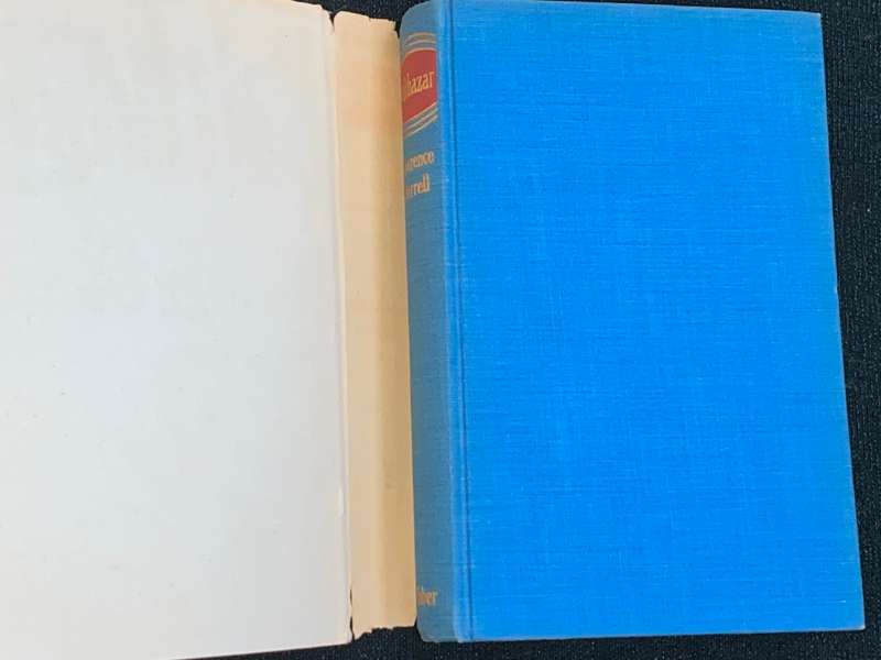 BALTHAZAR A NOVEL BY LAWRENCE DURRELL 1958
