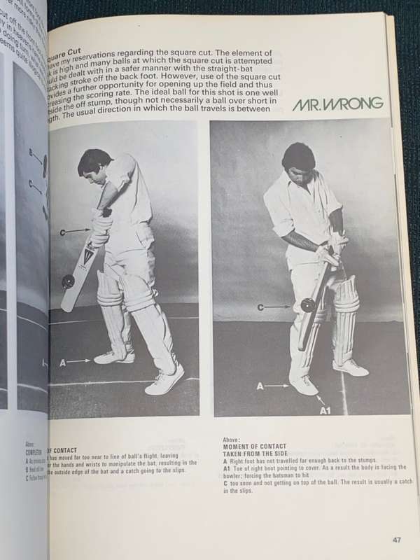 PLAY CRICKET THE RIGHT WAY BY TOM REDDICK SIGNED