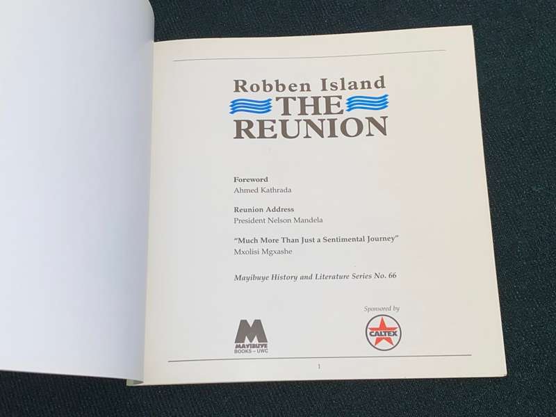 ROBBEN ISLAND THE REUNION AND 3 OTHER TITLES