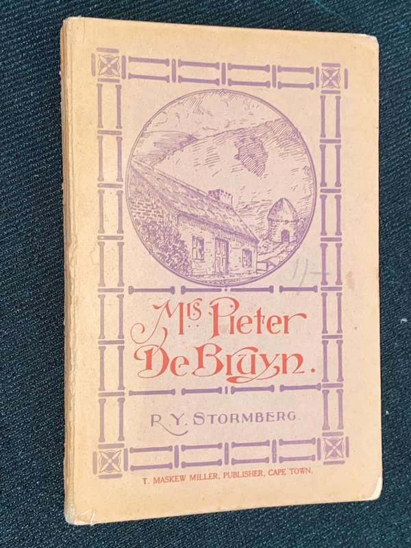 MRS PIETER DE BRUYN DEUR R.Y. STORMBERG 1920`S