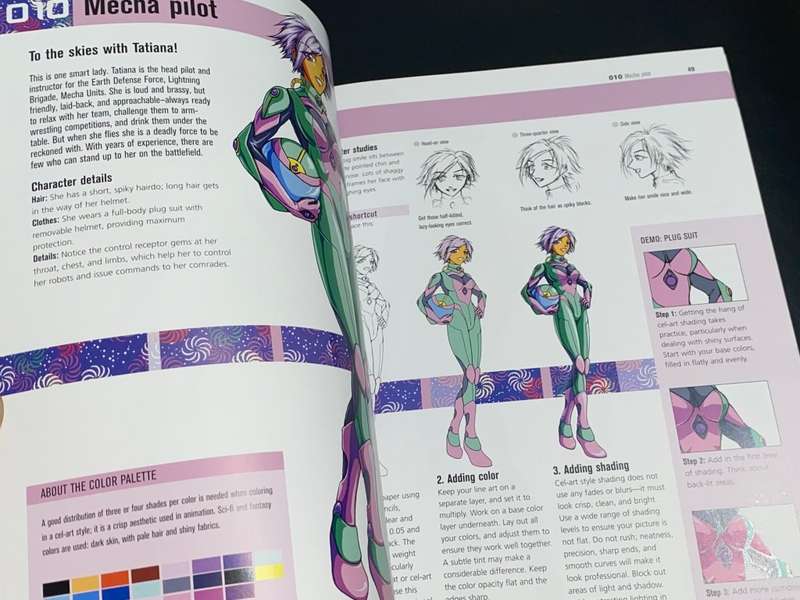 50 MANGA BABES TO DRAW AND PRINT BY CHI HANG LI