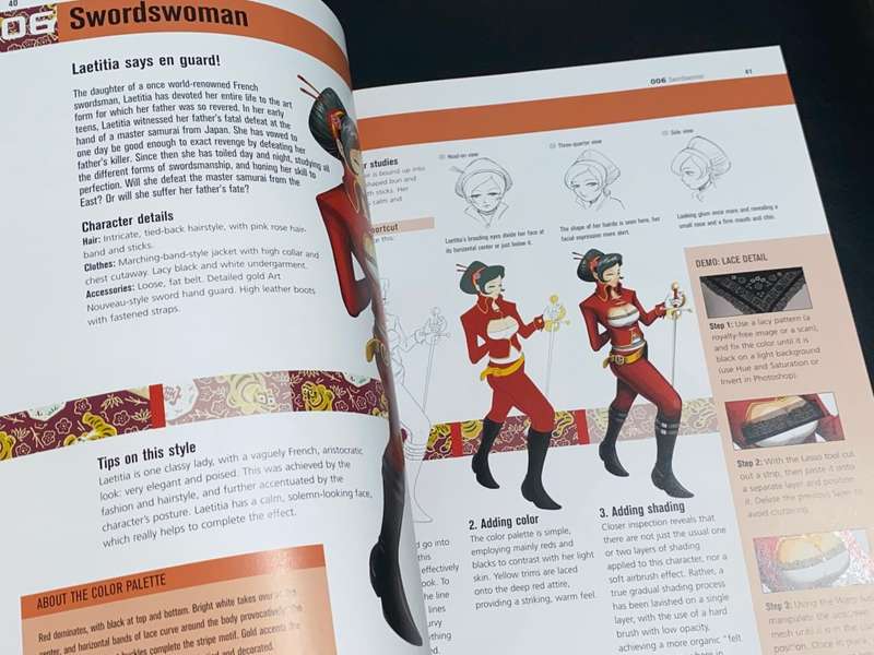 50 MANGA BABES TO DRAW AND PRINT BY CHI HANG LI