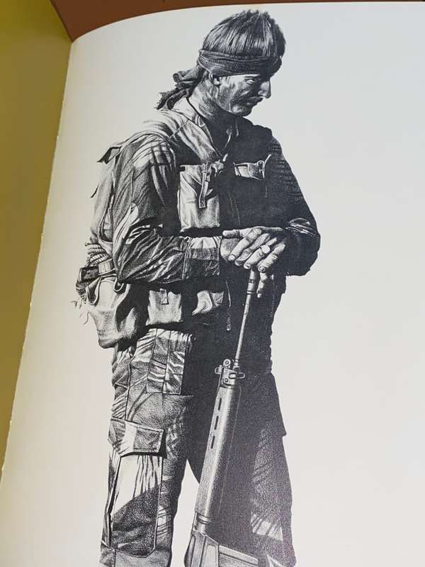 FACES OF WAR BY PETER BADCOCK SIGNED LIMITED EDITION