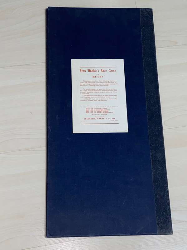 VINTAGE PETER RABBIT`S RACE GAME (BOARD ONLY)