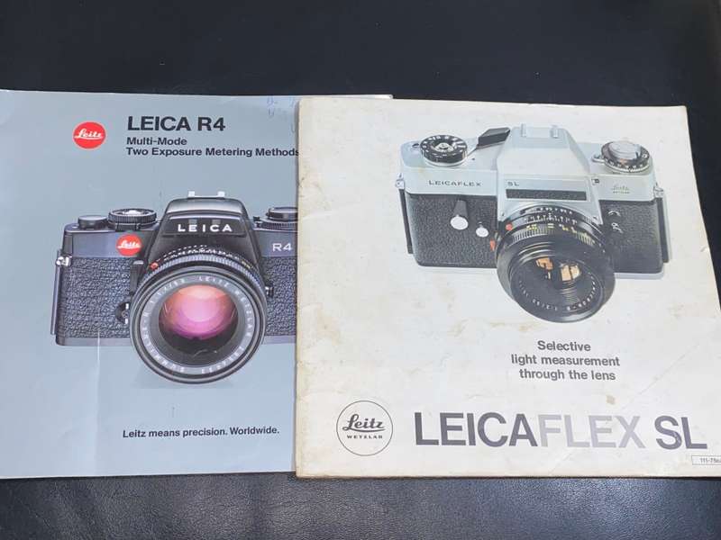 LEICA FLEX SL/ R4 MODEL CATALOGUES
