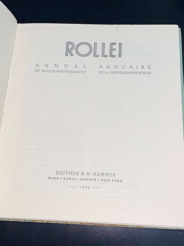 ROLLEI ANNUAL 1953