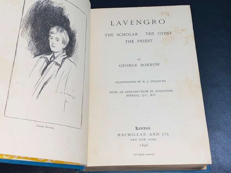 LAVENGRO ILLUSTRATED BY E.J. SULLIVAN. 1896