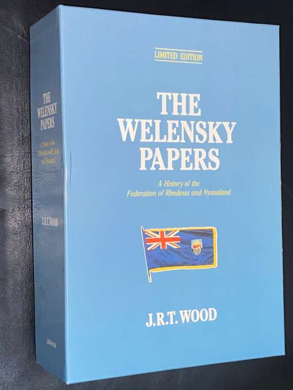 THE WELENSKY PAPERS BY J.R.T. WOOD LIMITED EDITION