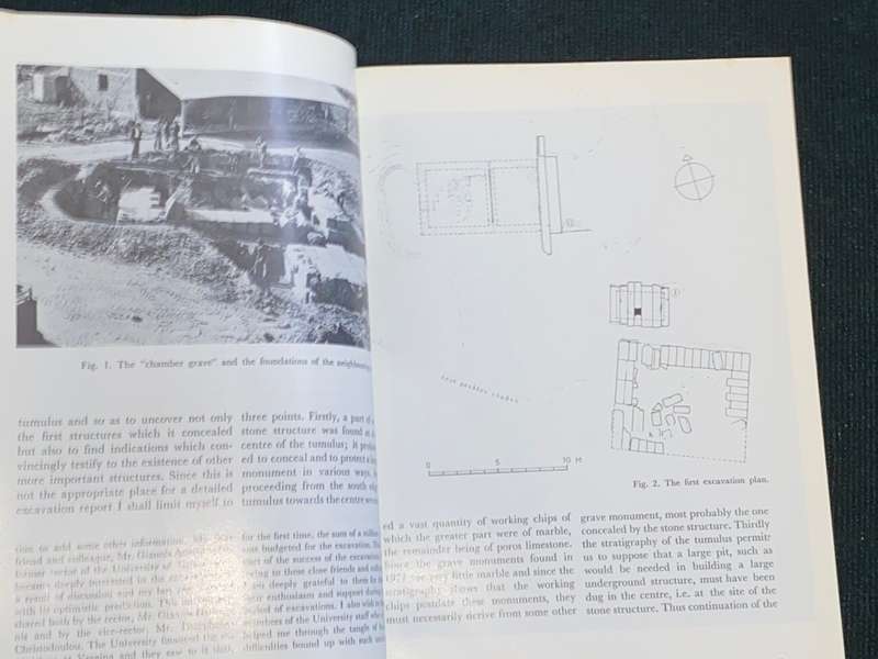 THE ROYAL GRAVES AT VERGINA BY M. ANDRONIKOS ATHENS 1978