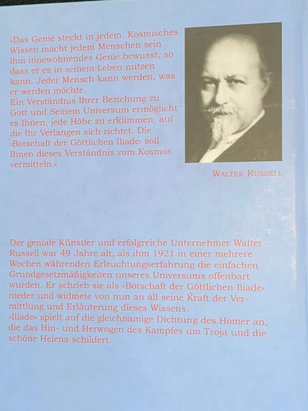 DIE BOTSCHAFT DER GOTTLICHEN ILIADE VON DER EWIGEN REISE DER SCHOPFUNG