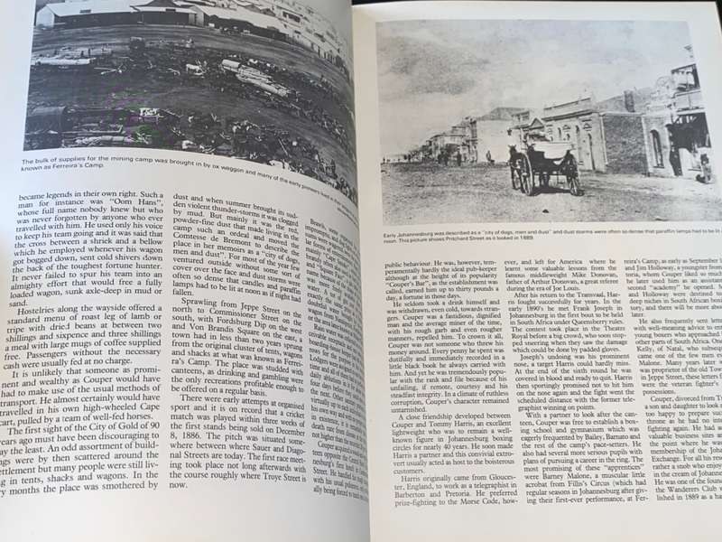THE FIGHTERS A PICTORIAL HISTORY OF SA BOXING FROM 1881 BY CHRIS GREYVENSTEIN