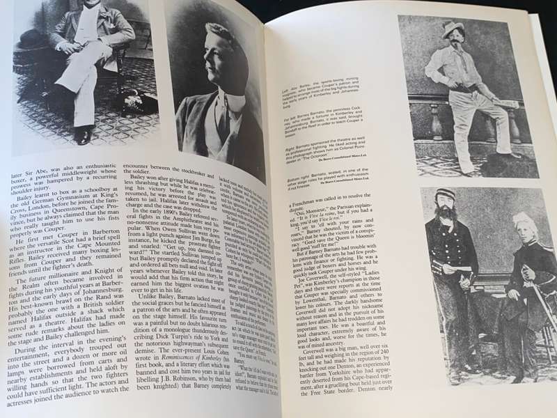 THE FIGHTERS A PICTORIAL HISTORY OF SA BOXING FROM 1881 BY CHRIS GREYVENSTEIN