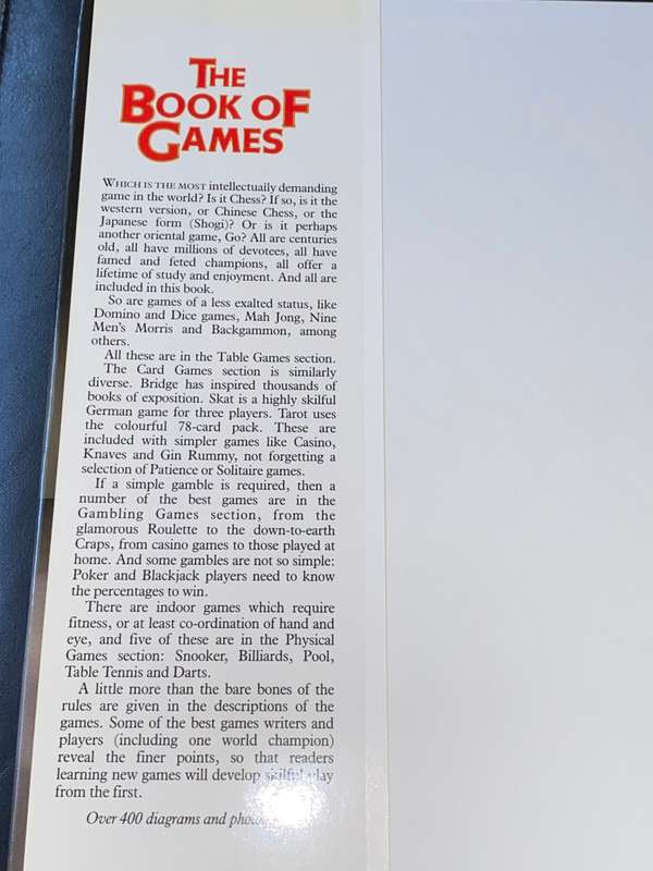 THE BOOK OF GAMES BY PETER ARNOLD