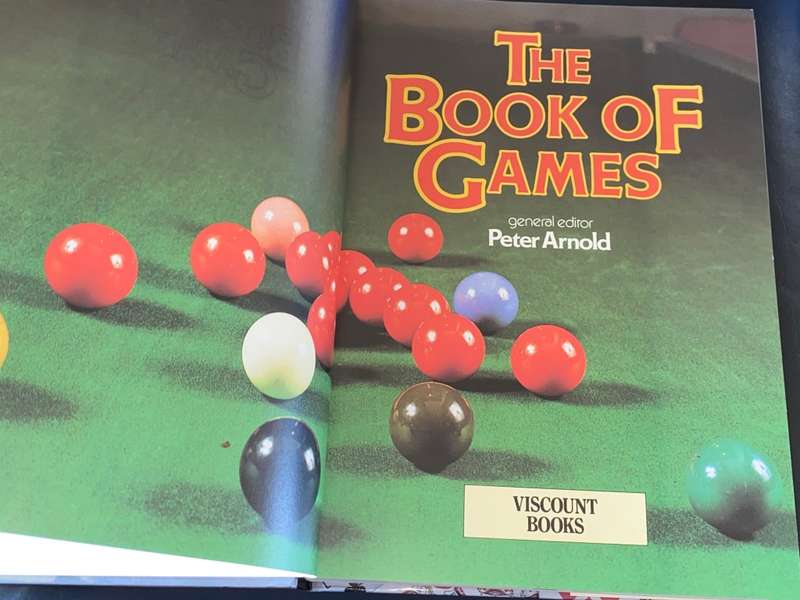 THE BOOK OF GAMES BY PETER ARNOLD