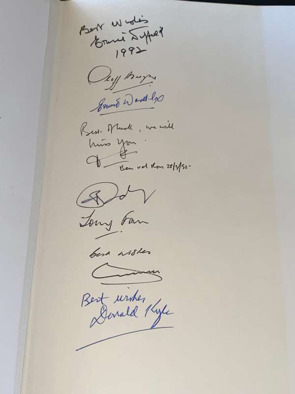 THE HISTORY OF THE ROTHMAN`S JULY HANDICAP BY ERNIE DUFFIELD SIGNED AND OTHERS
