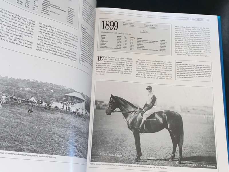 THE HISTORY OF THE ROTHMAN`S JULY HANDICAP BY ERNIE DUFFIELD SIGNED AND OTHERS
