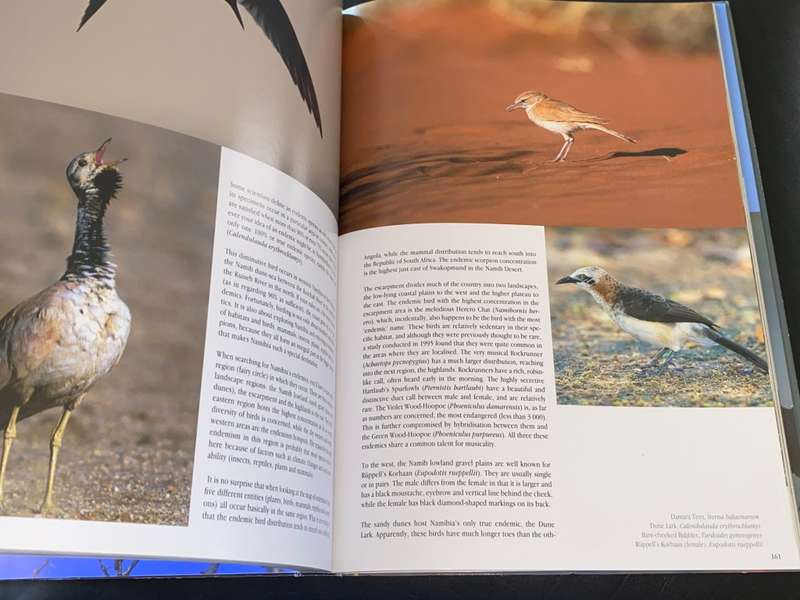 BIRDS OF NAMIBIA A PHOTOGRAPHIC JOURNEY BY POMPIE BURGER