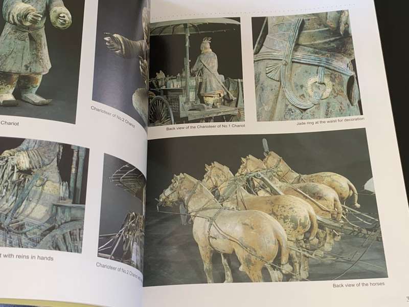 THE QIN DYNASTY TERRA COTTA ARMY OF DREAMS XI`AN PRESS SIGNED CHINESE