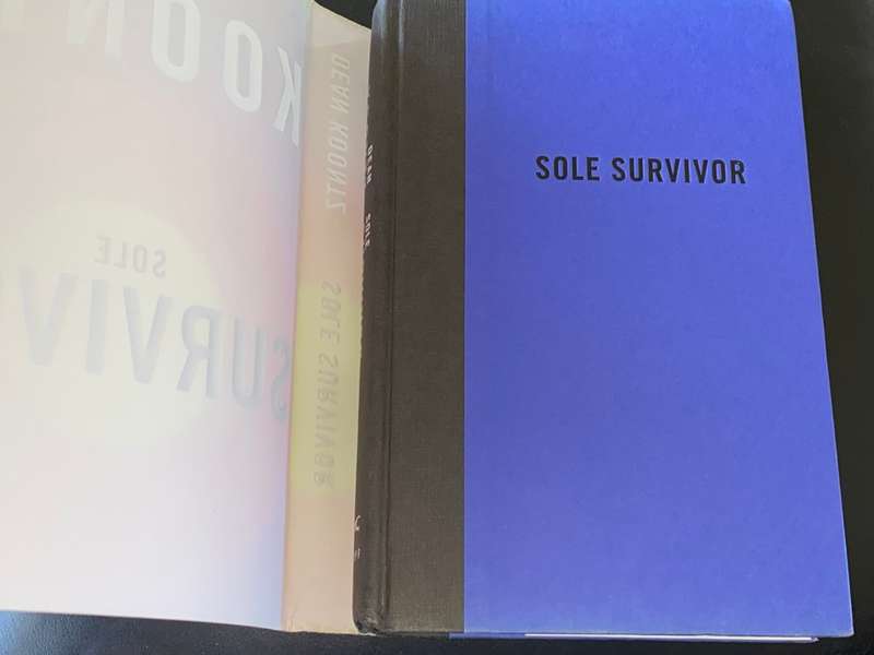 SOLE SURVIVOR BY DEAN KOONTZ 1ST US EDITION