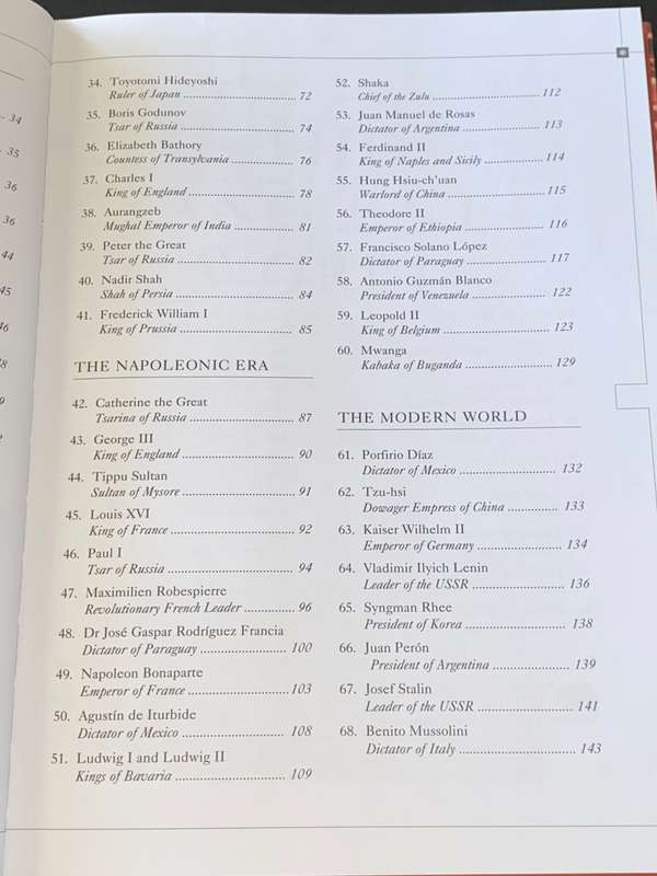 TYRANTS HISTORY`S 100 MOST EVIL DESPOTS & DICTATORS BY NIGEL CAWTHORNE