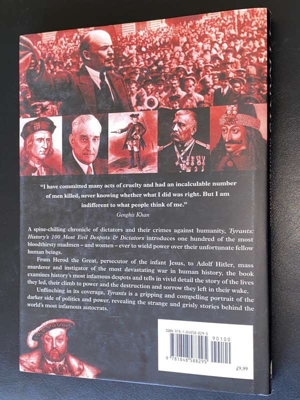 TYRANTS HISTORY`S 100 MOST EVIL DESPOTS & DICTATORS BY NIGEL CAWTHORNE