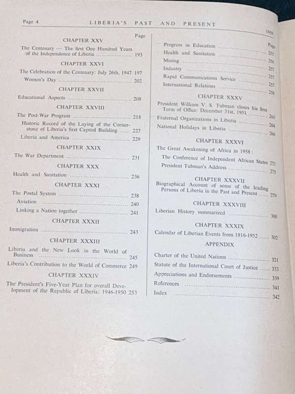 LIBERIA`S PAST AND PRESENT BY NATHANIEL R. RICHARDSON 1959 EX-LIBRARY