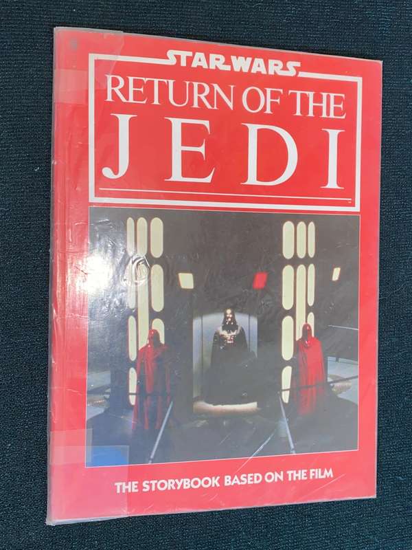 STAR WARS RETURN OF THE JEDI THE STORYBOOK BASED ON THE FILM 1983