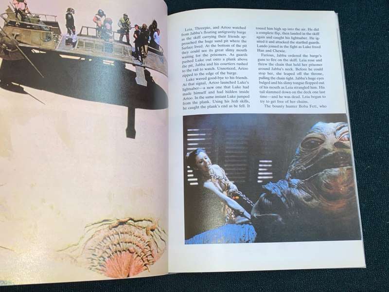STAR WARS RETURN OF THE JEDI THE STORYBOOK BASED ON THE FILM 1983