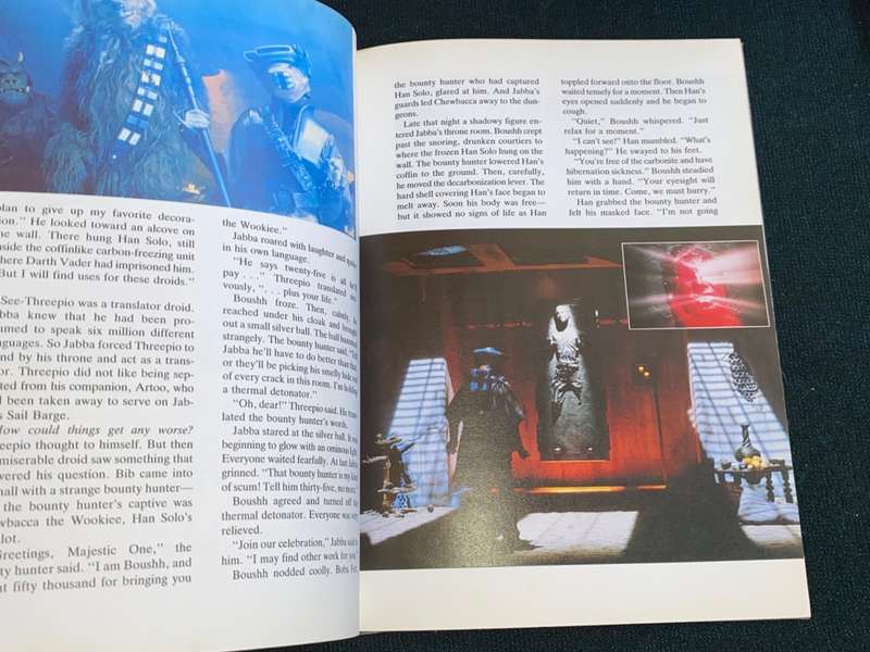 STAR WARS RETURN OF THE JEDI THE STORYBOOK BASED ON THE FILM 1983
