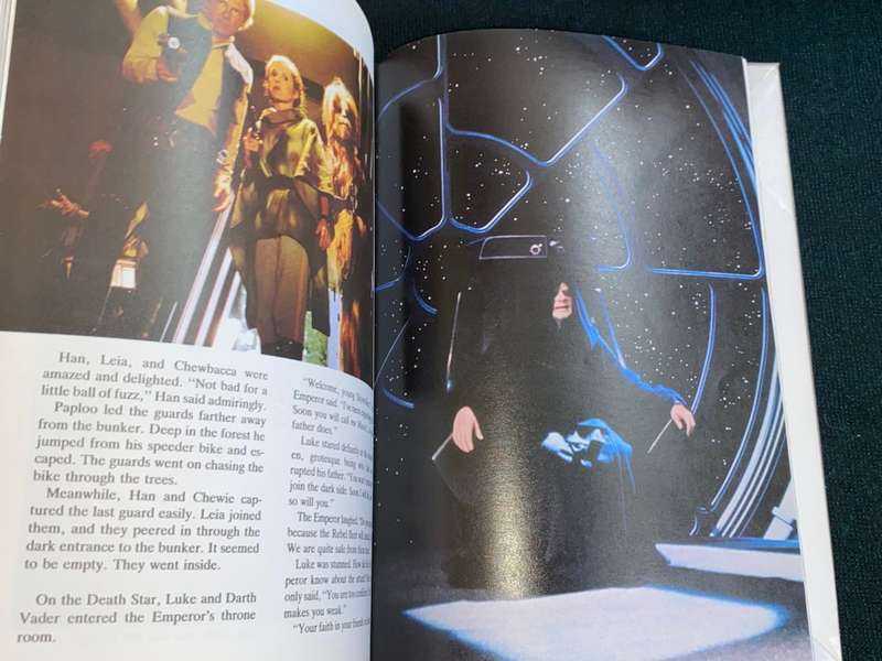 STAR WARS RETURN OF THE JEDI THE STORYBOOK BASED ON THE FILM 1983