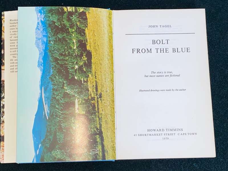 BOLT FROM THE BLUE BY JOHN TAGEL