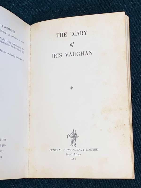 DIARRY OF IRIS VAUGHAN 1964