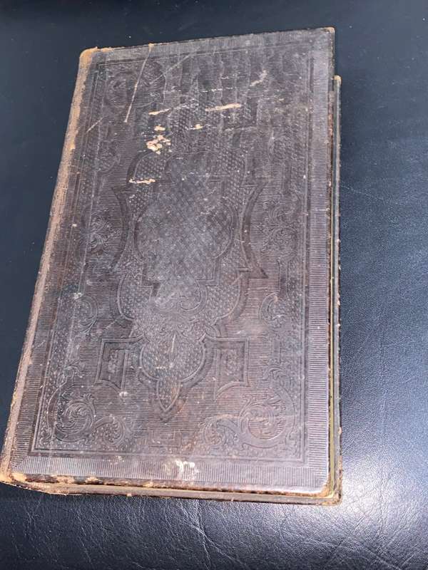 ANTIQUE 1872 BIBLE FROM PRAGUE