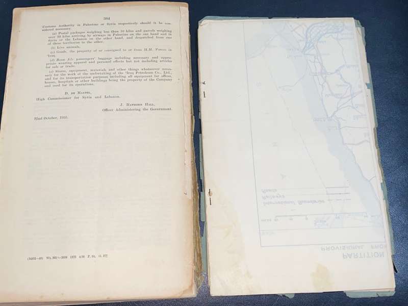 REPORT ON PALESTINE AND TRANS-JORDAN FOR THE YEAR 1935 BY HIS MAJESTY`S GOVERNMENT IN THE UK