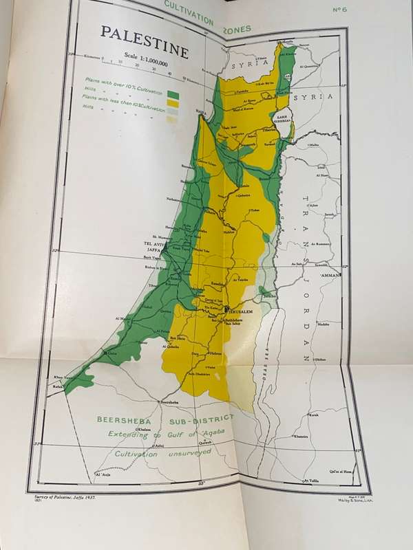 REPORT ON PALESTINE AND TRANS-JORDAN FOR THE YEAR 1935 BY HIS MAJESTY`S GOVERNMENT IN THE UK